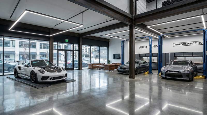 国产汽车改装门店