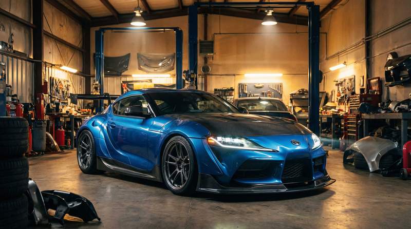 国产Supra改装视频