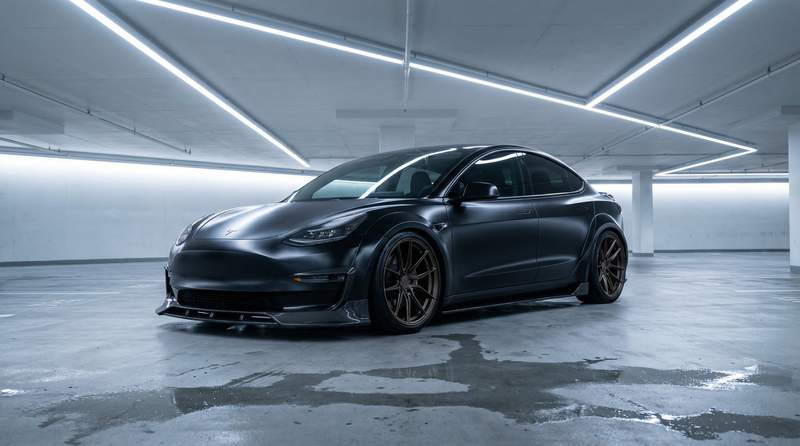 国产特斯拉改装视频